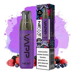 Mini narghilea VIVO Nexxt Mixed Berries (20 mg) 1000 pufuri